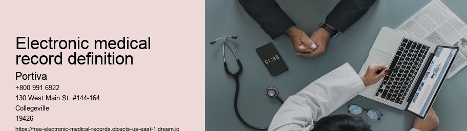 electronic medical record definition