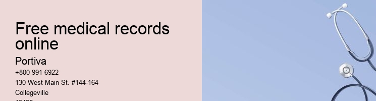 free medical records online